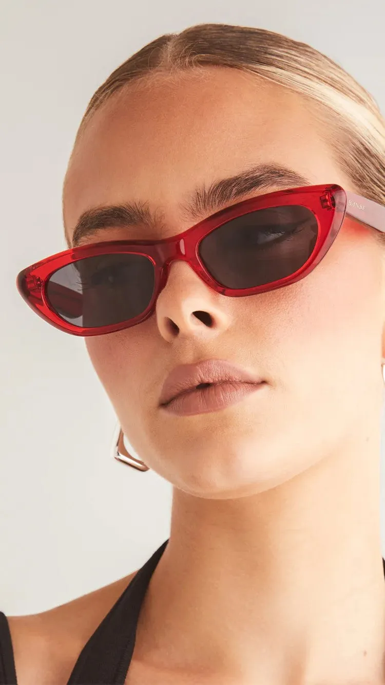 The Caroline Sunglasses - Ruby sold by Billy J product image thumbnail 3
