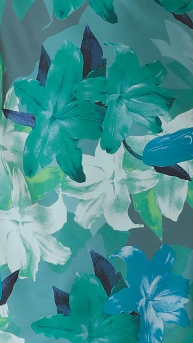 Miya Mini Dress - Green Print sold by Billy J product image thumbnail 5