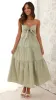 Iggy Midi Dress - Sage sold by Billy J