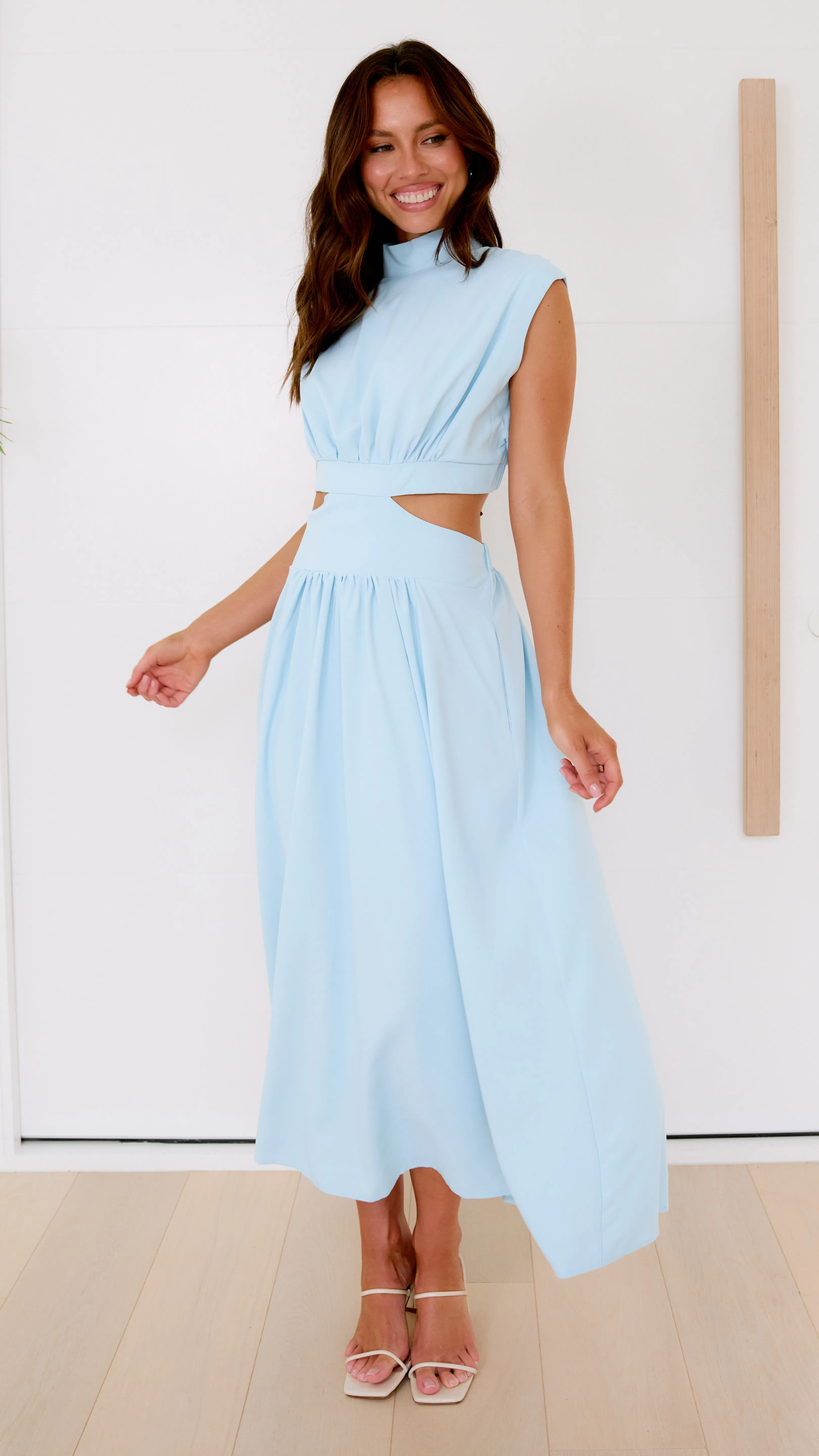 Maddison Midi Dress - Sky Blue sold by Billy J product image thumbnail 5