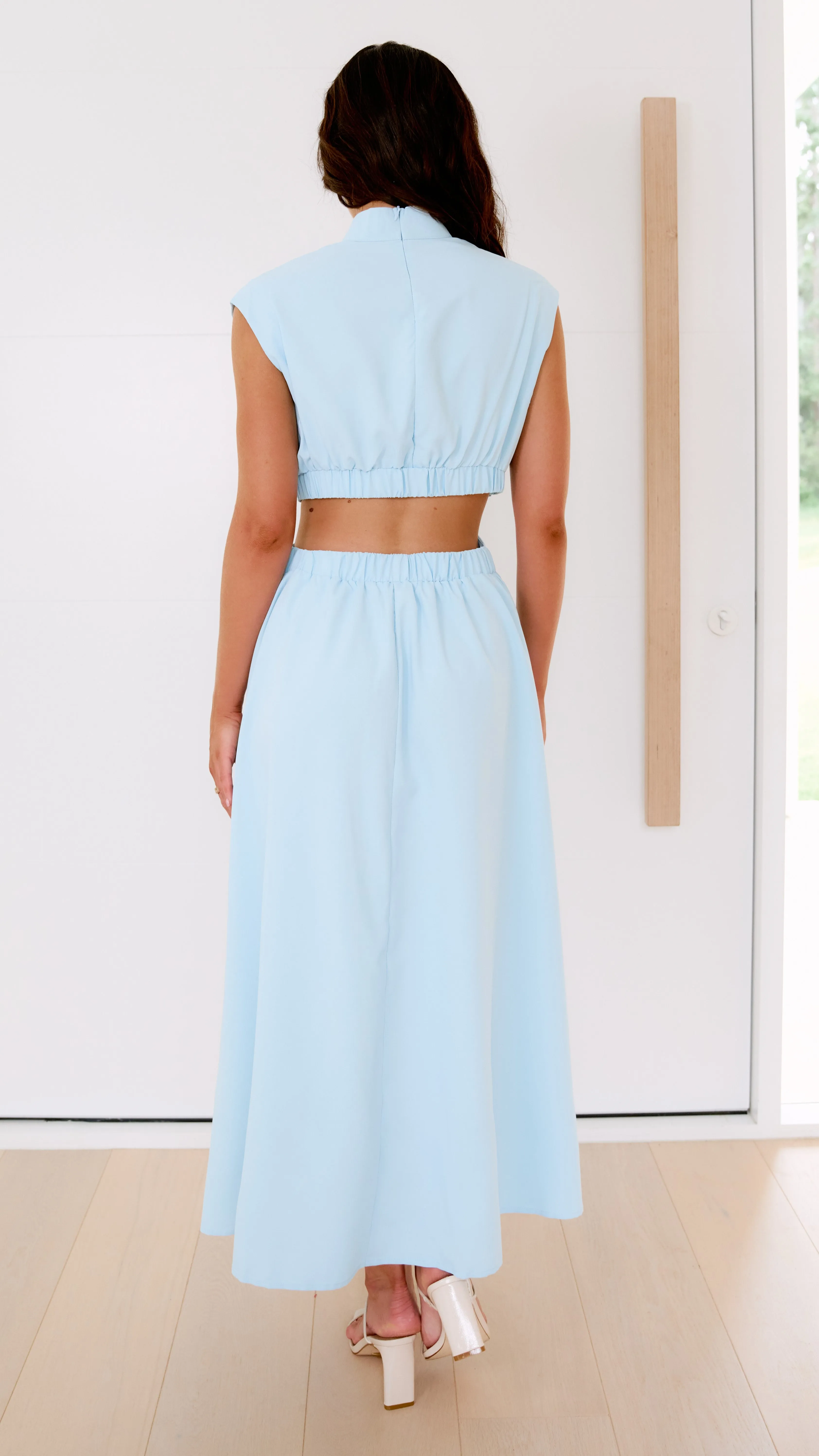 Maddison Midi Dress - Sky Blue sold by Billy J product image thumbnail 4