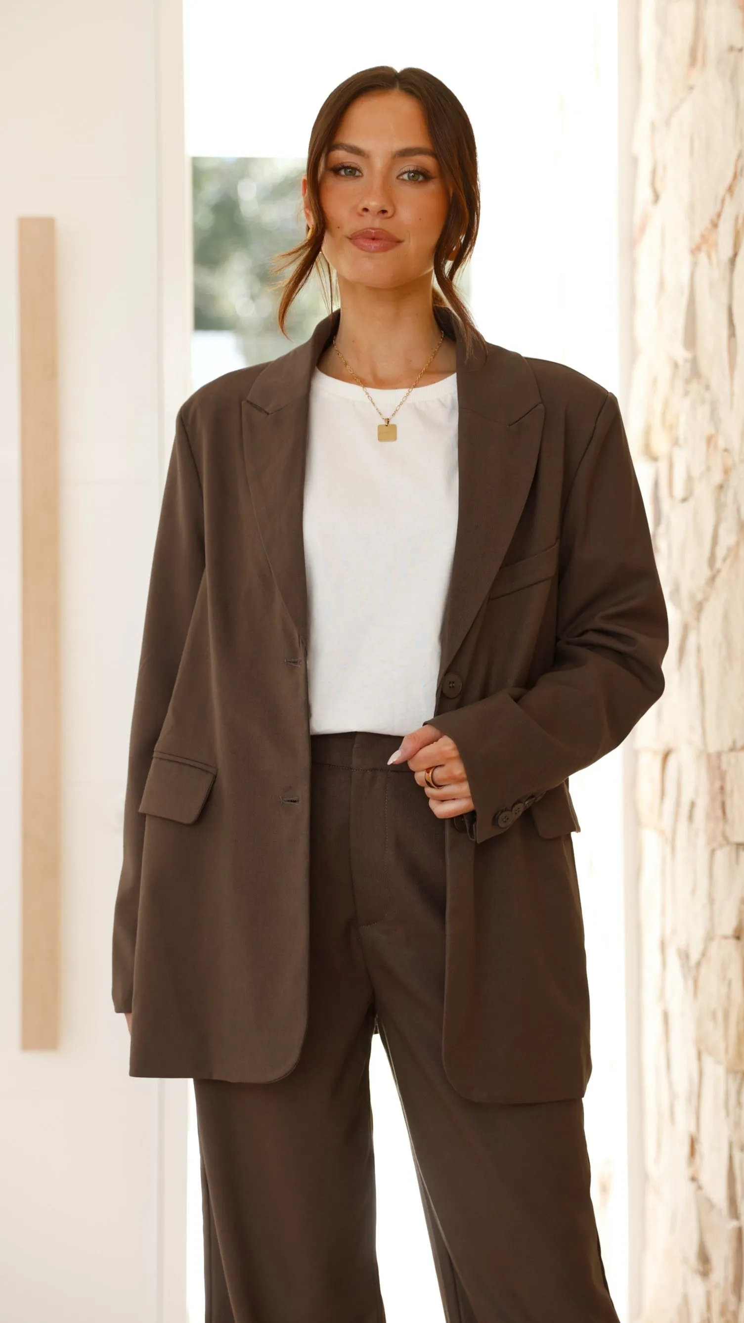 Shannon Blazer - Slate sold by Billy J