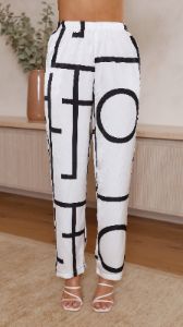 Darlah Pants - Black/White sold by Billy J
