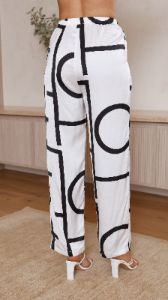 Darlah Pants - Black/White sold by Billy J