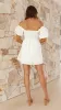 Stelle Mini Dress - White sold by Billy J