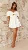 Stelle Mini Dress - White sold by Billy J