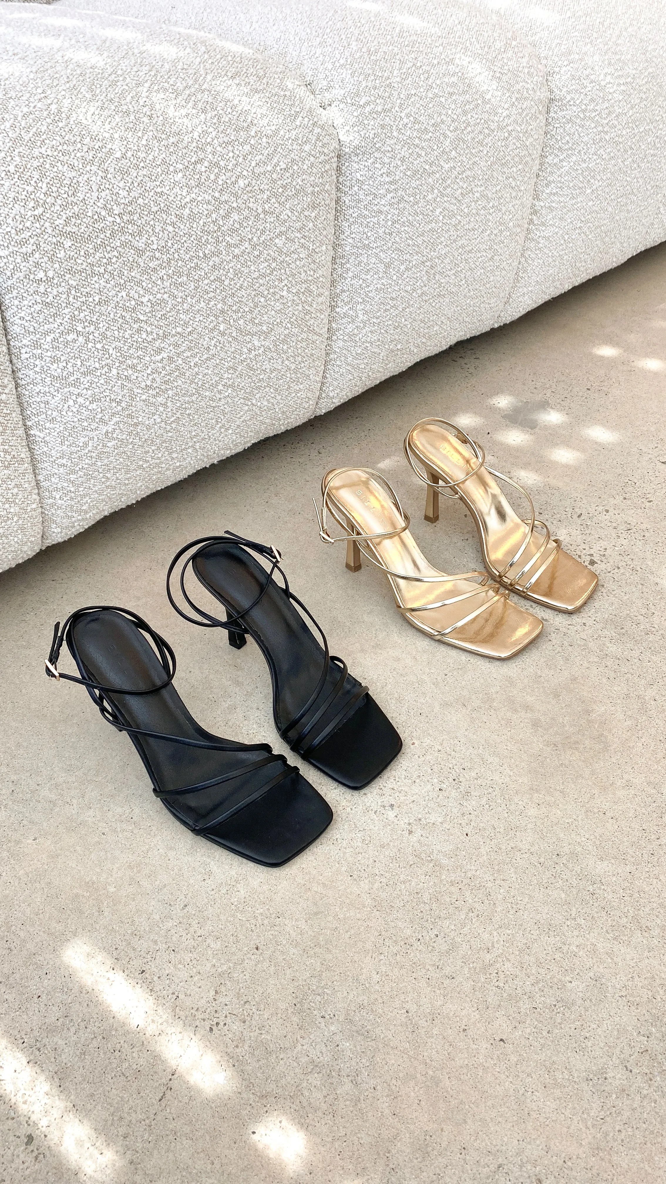 Sylvia Heel - Gold Metallic sold by Billy J product image thumbnail 3