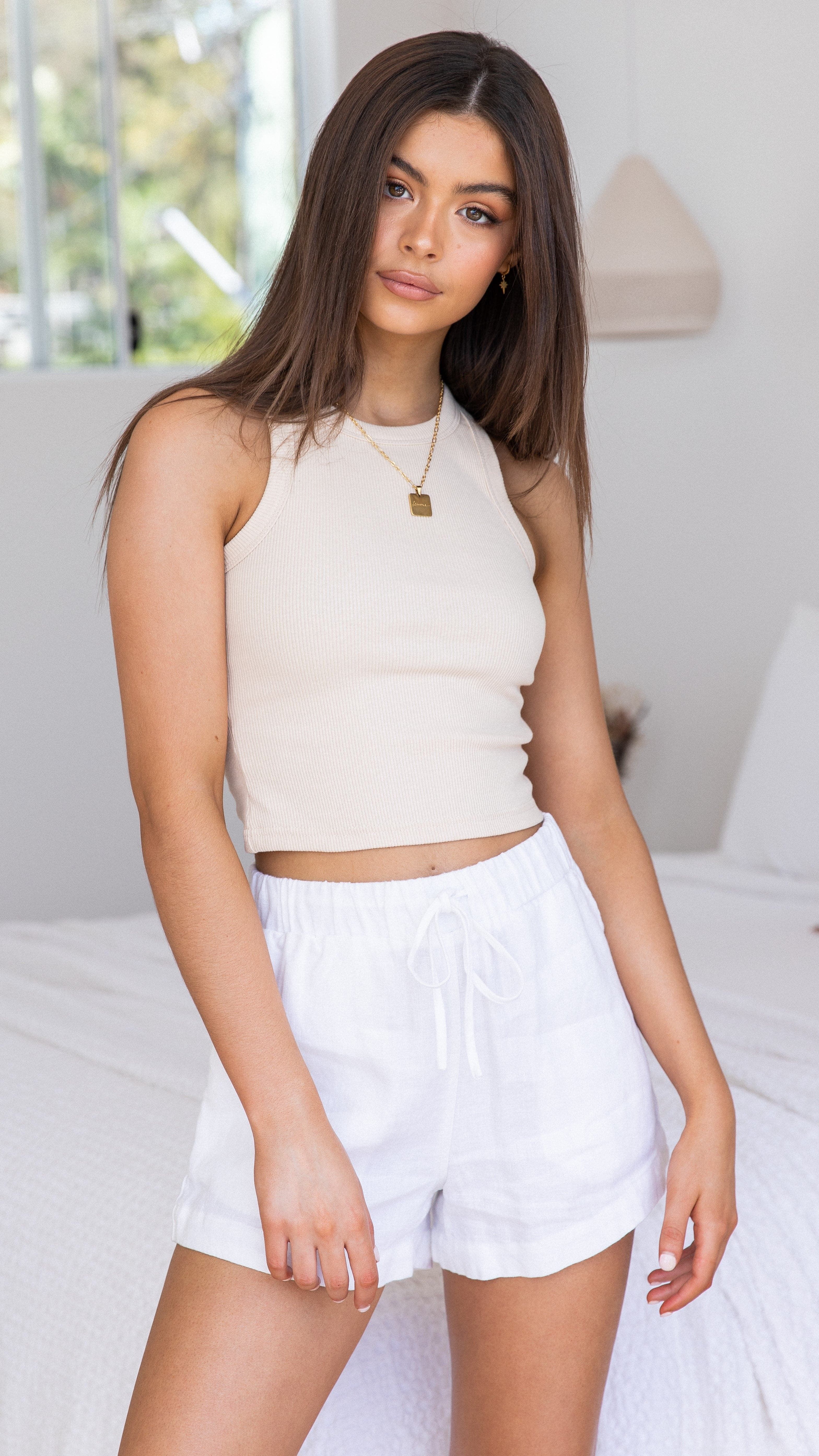 Alita Top - Nude sold by Billy J