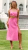 Renee Midi Dress - Pink sold by Billy J