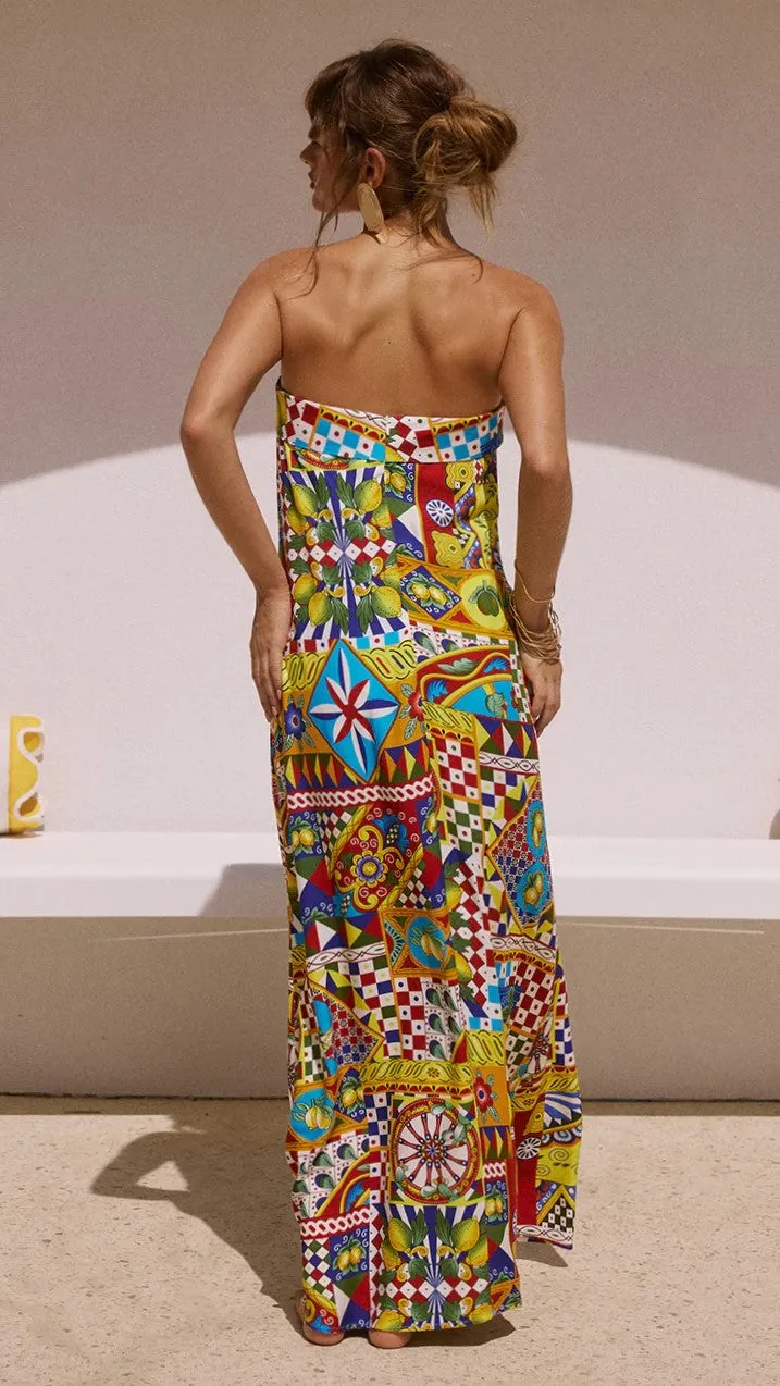 Phaedra Maxi Dress - Phaedra Print sold by Billy J product image thumbnail 3
