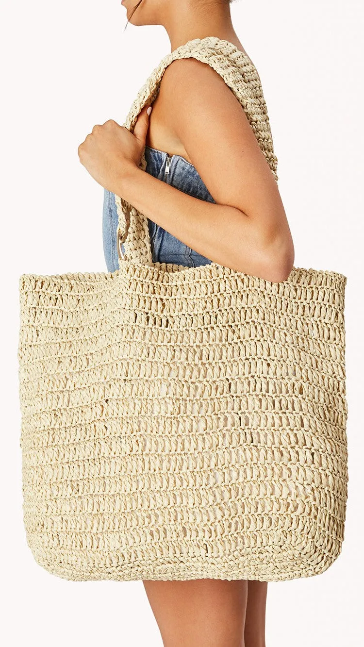 Ocean Tote Bag - Natural Raffia sold by Billy J product image thumbnail 2