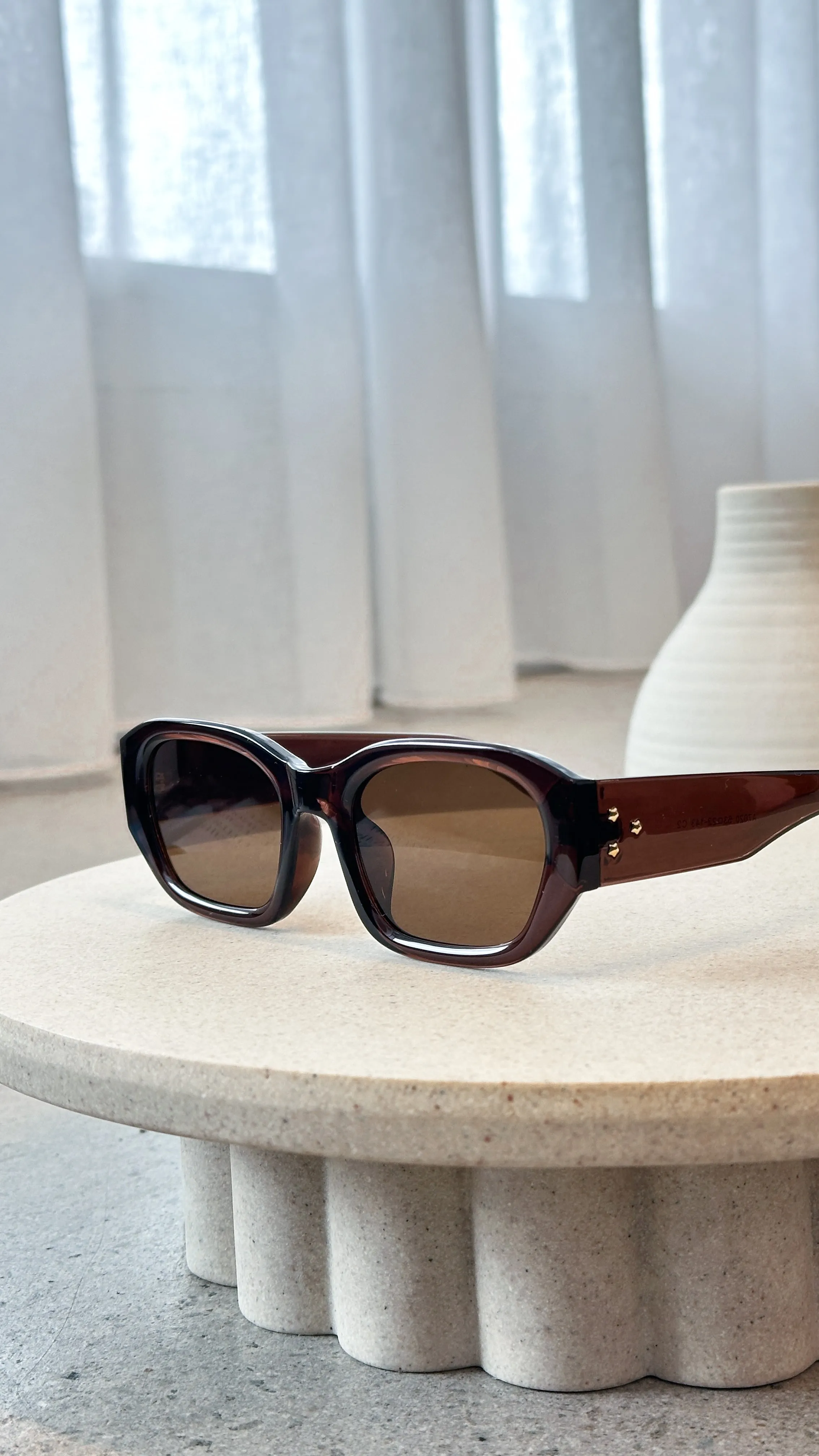 Blakely Sunglasses - Brown sold by Billy J product image thumbnail 5