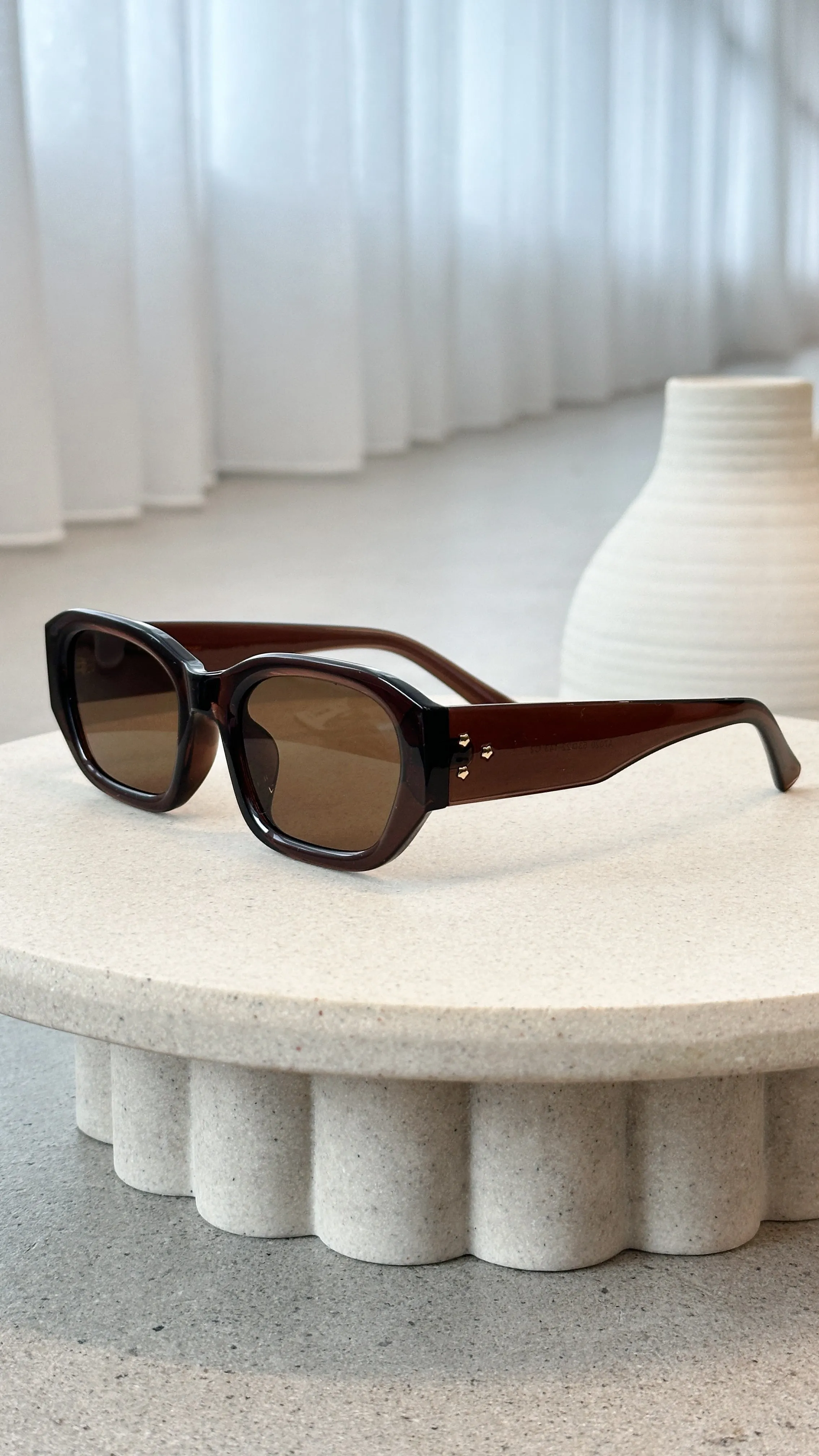 Blakely Sunglasses - Brown sold by Billy J product image thumbnail 3