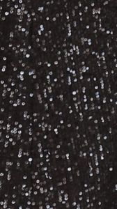 Cher Maxi Dress - Black Sequins sold by Billy J