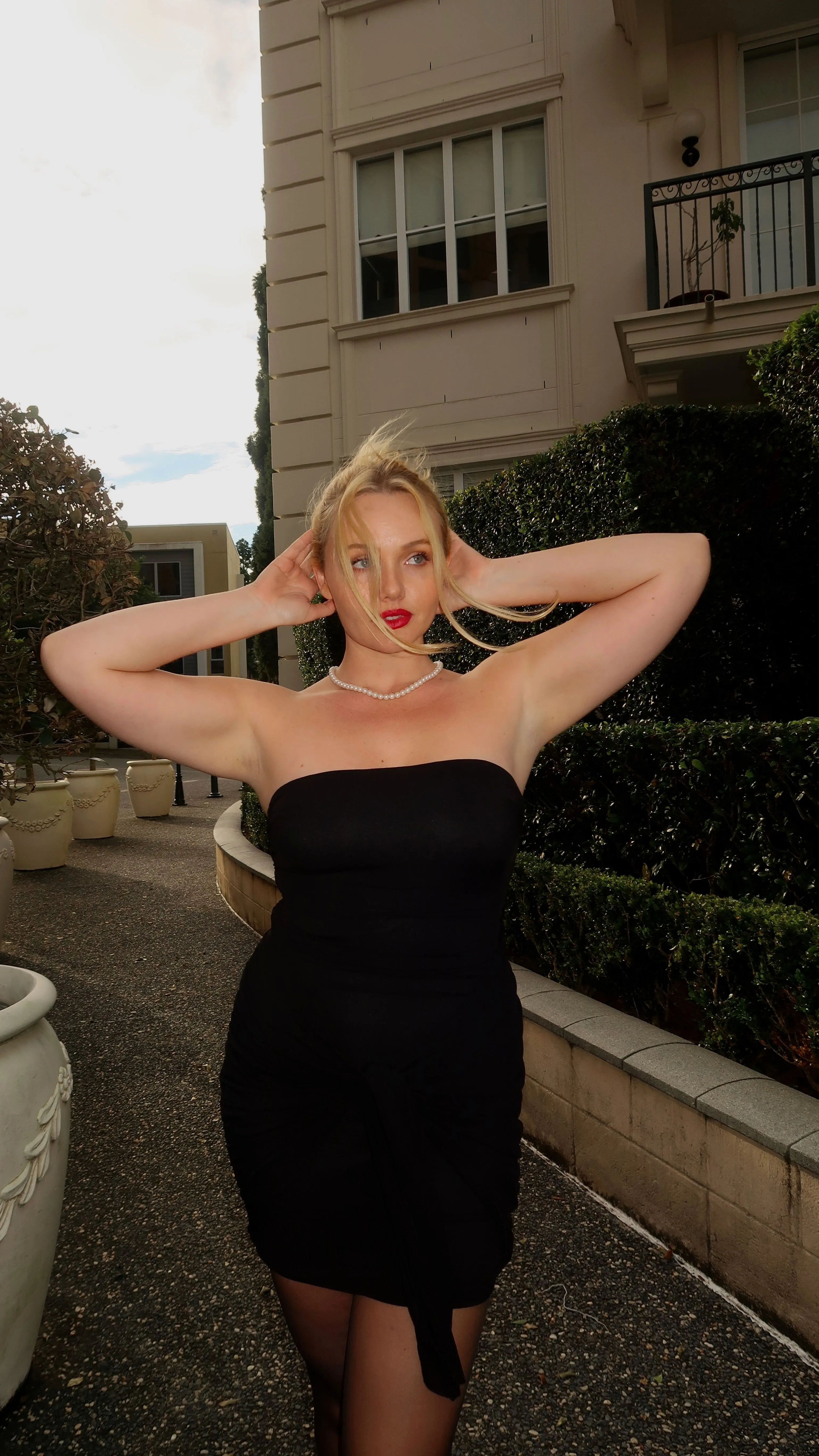 Veronica Mini Dress - Black sold by Billy J product image thumbnail 3