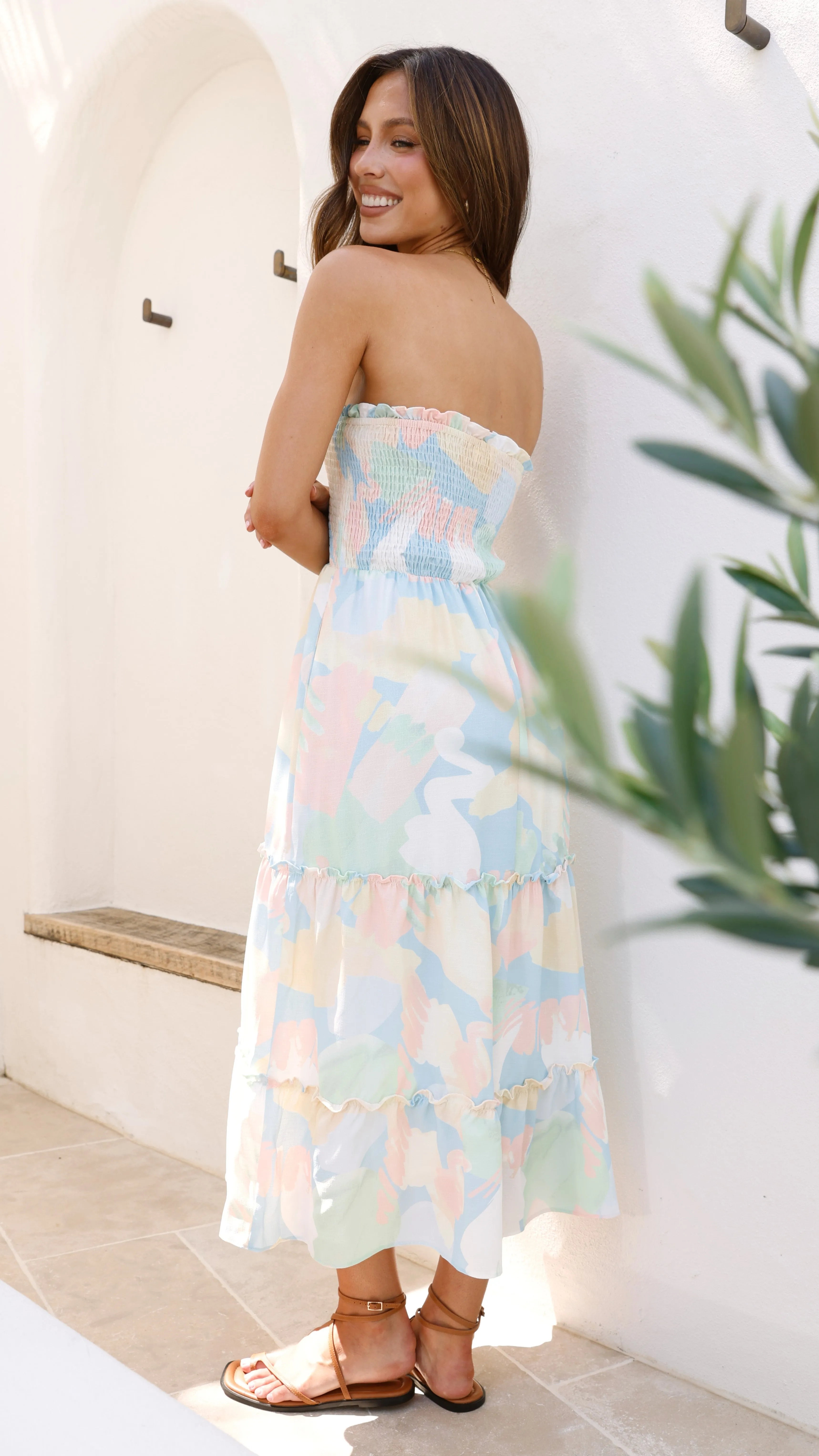 Solange Midi Dress - Tropical sold by Billy J product image thumbnail 2