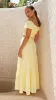 Vanida Maxi Skirt - Yellow sold by Billy J
