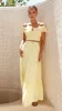 Vanida Maxi Skirt - Yellow sold by Billy J
