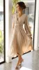 Angelina Midi Dress - Champagne sold by Billy J