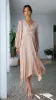 Angelina Midi Dress - Champagne sold by Billy J