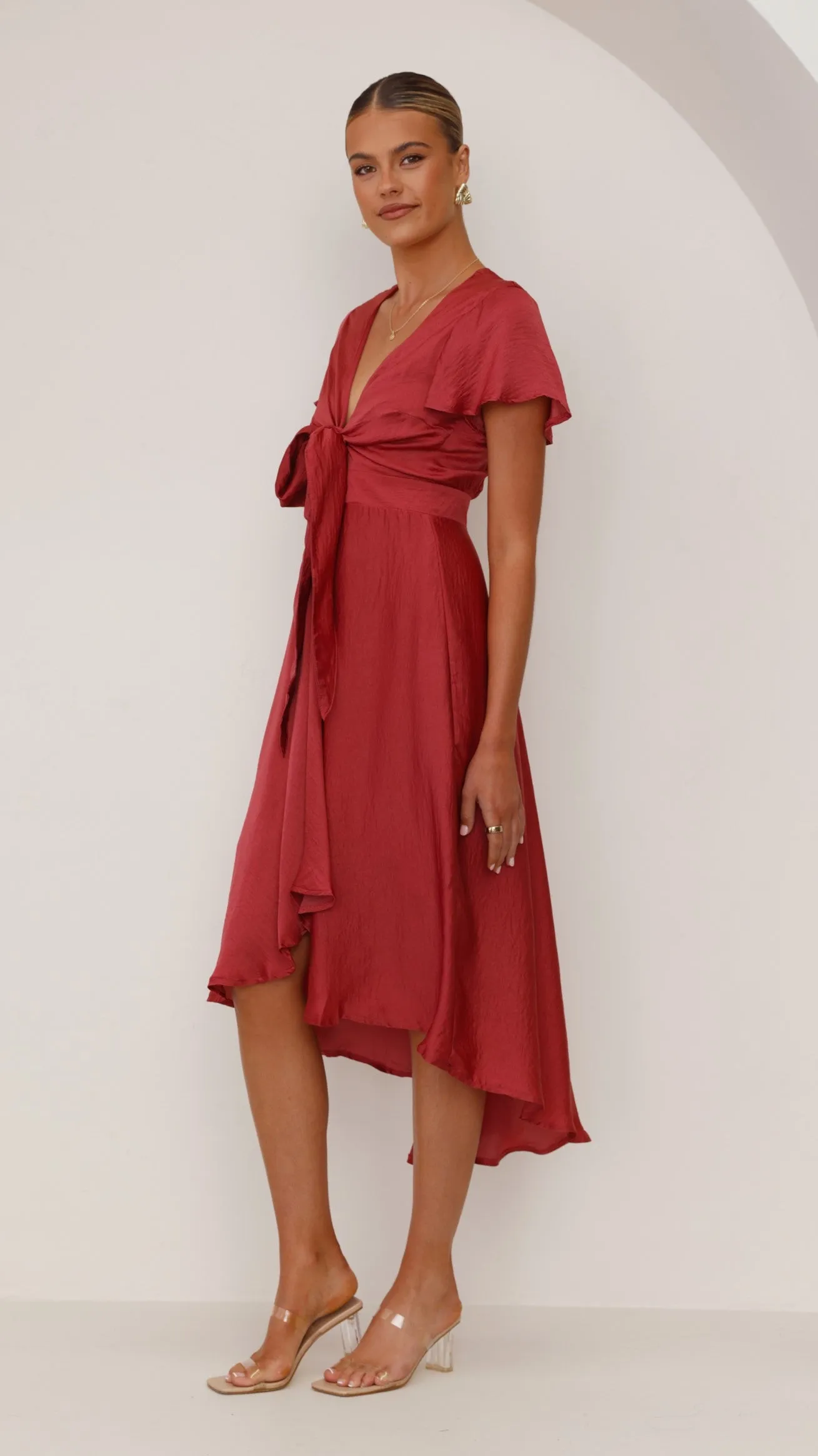 Sunny Daze Dress - Berry sold by Billy J product image thumbnail 3