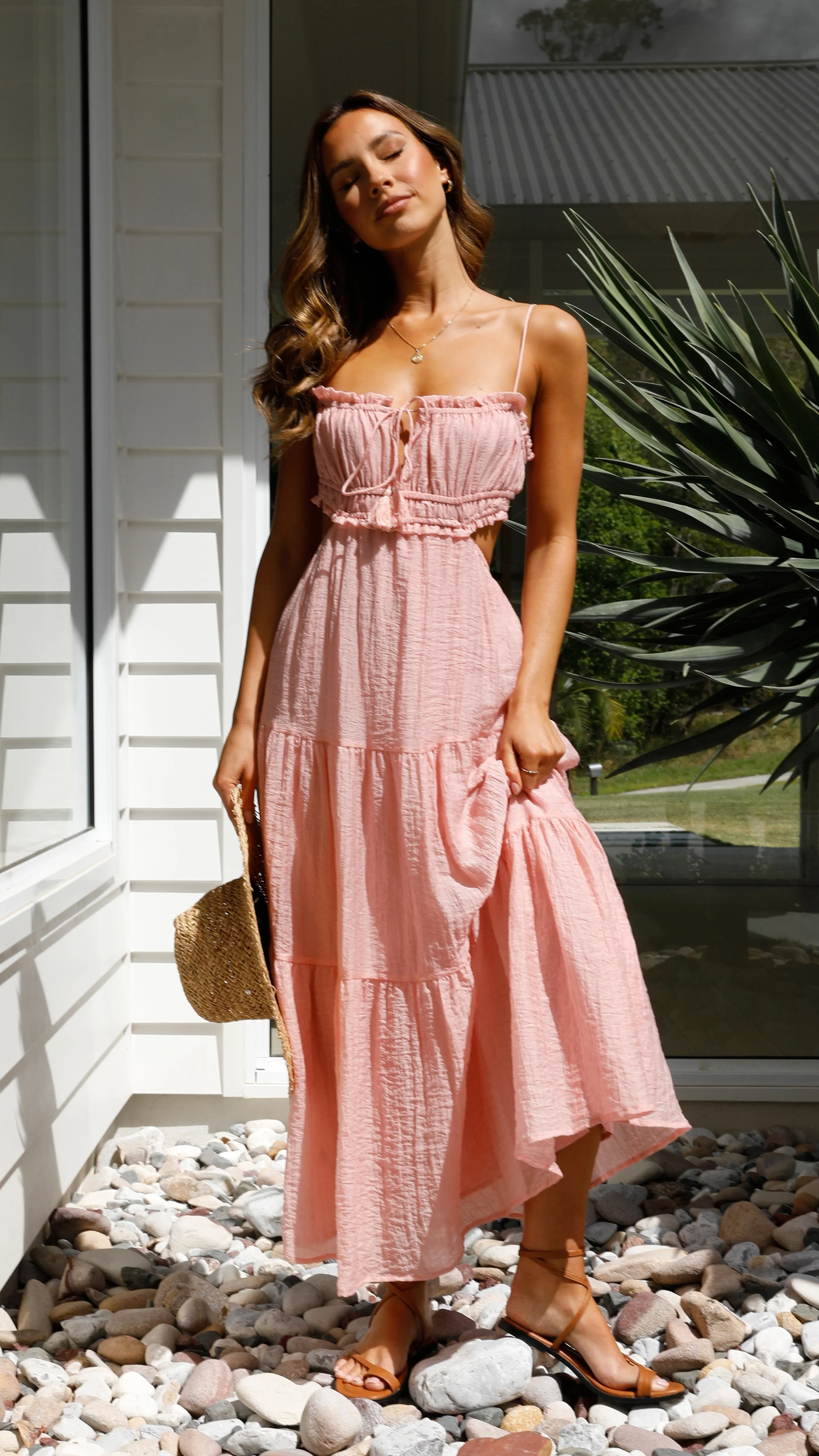 Vella Midi Dress - Blush sold by Billy J product image thumbnail 4