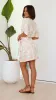 Tianan Mini Dress - Beige Coco Print sold by Billy J