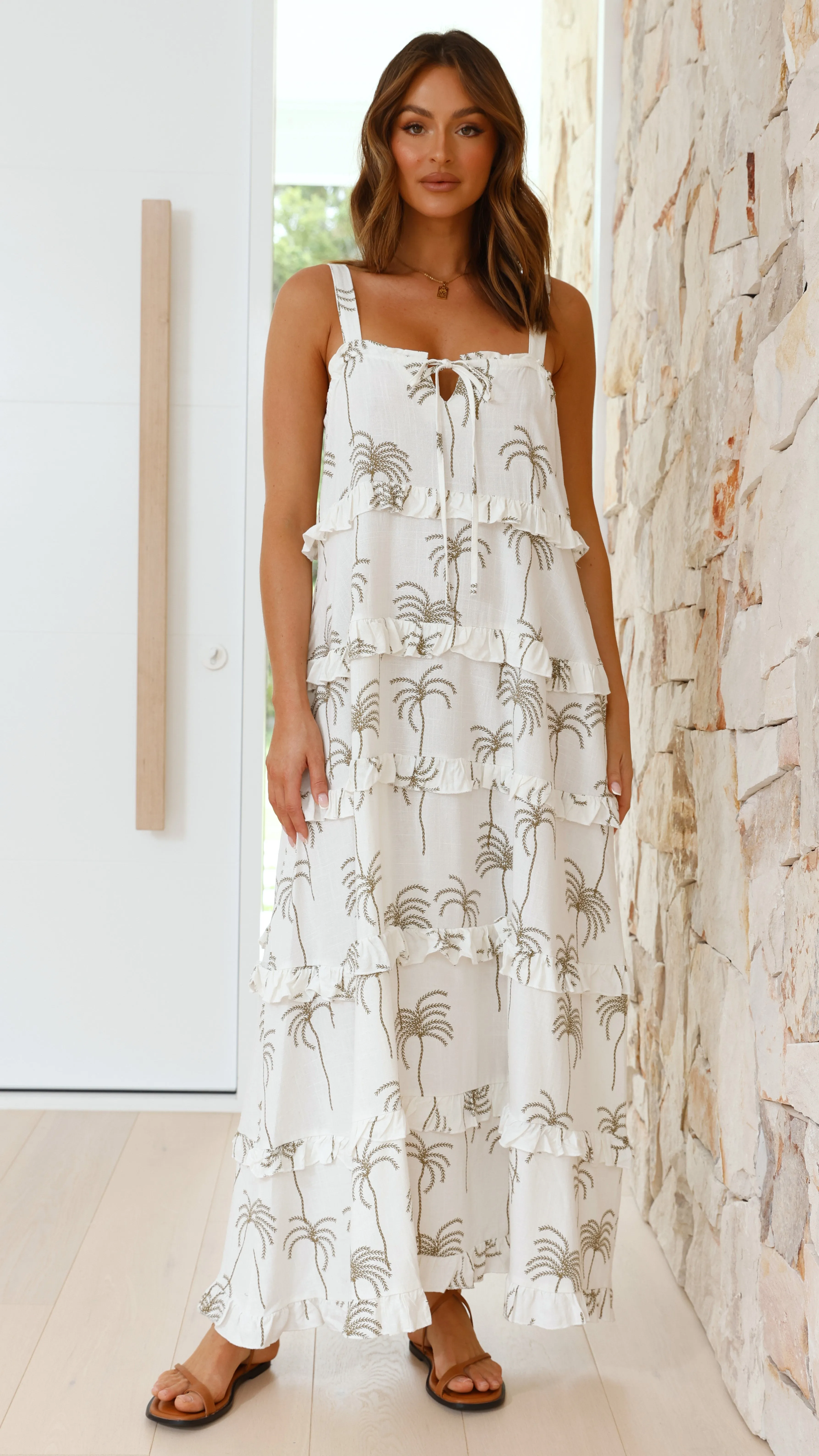Zaide Maxi Dress - Bangalow Print sold by Billy J product image thumbnail 5