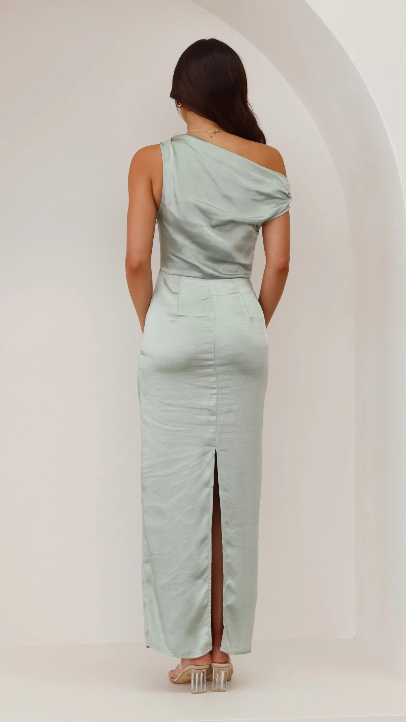 Harlowe Maxi Dress - Sage sold by Billy J product image thumbnail 2