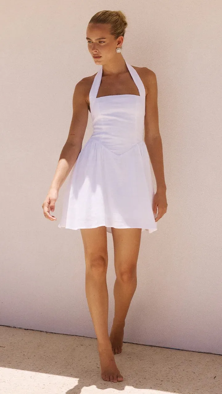 Solara Mini Dress - White sold by Billy J product image thumbnail 4