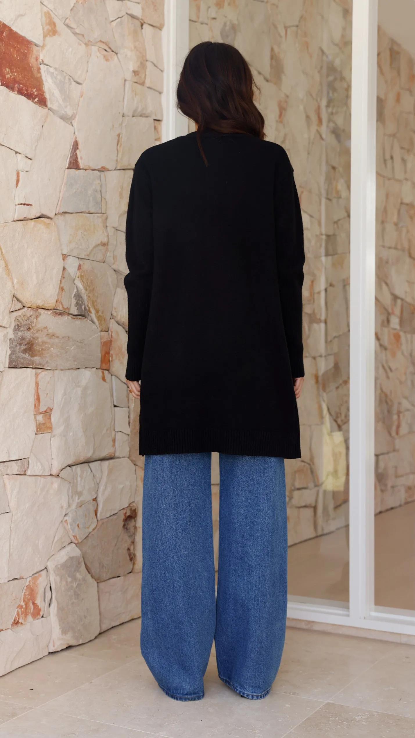 Izzy Cardigan - Black sold by Billy J product image thumbnail 2