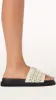 Zaida Slide - Bone Raffia sold by Billy J