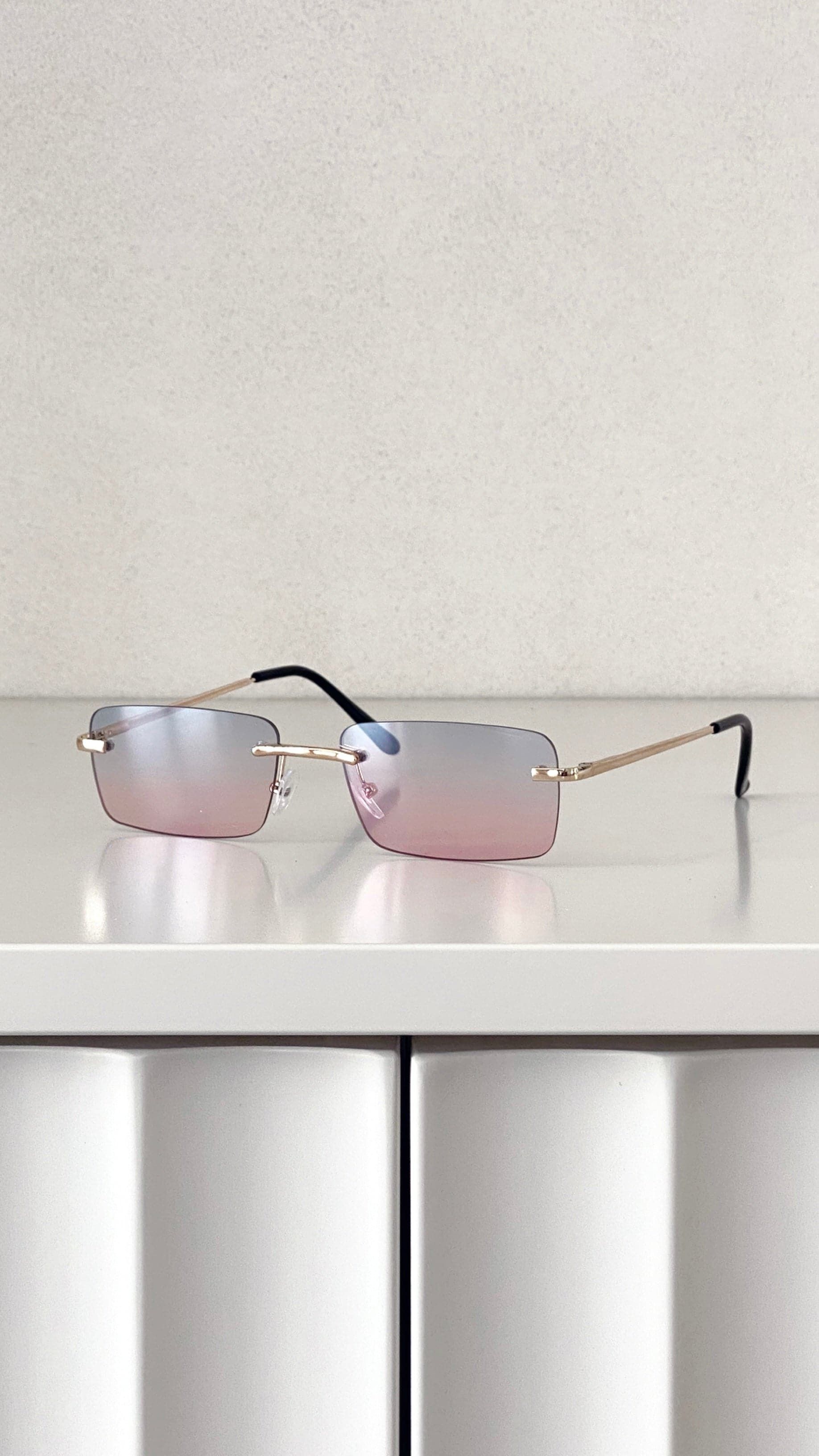 Daphne Retro Sunglasses - Pink sold by Billy J product image thumbnail 3