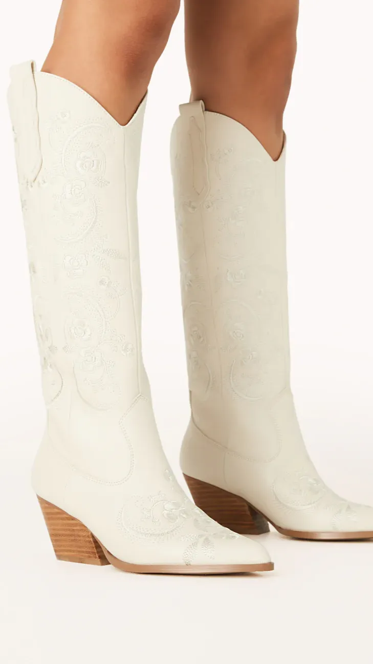 Zakai Boots - Ivory sold by Billy J product image thumbnail 2