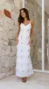 Leary Maxi Dress - White Lemons sold by Billy J