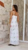 Leary Maxi Dress - White Lemons sold by Billy J