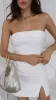 Crystal Mini Dress - White sold by Billy J