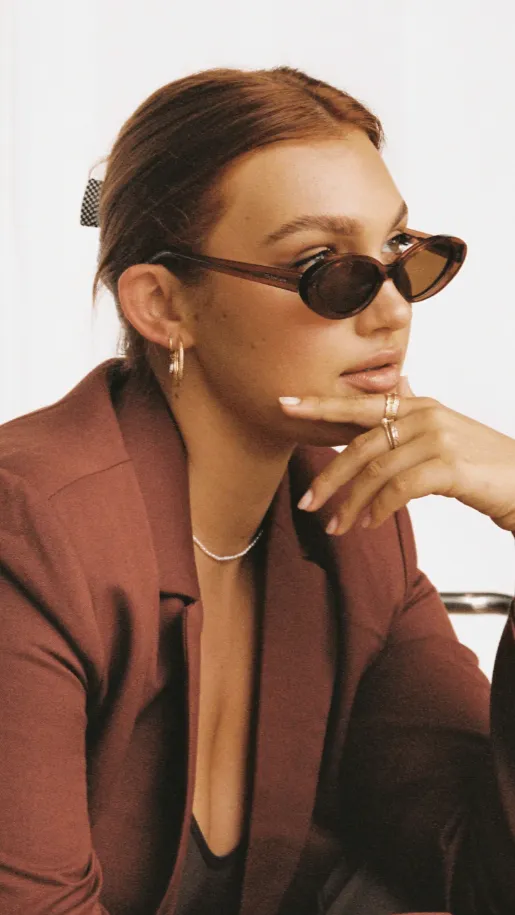 Ochre Lane Emerson Sunglasses - Cocoa sold by Billy J product image thumbnail 4