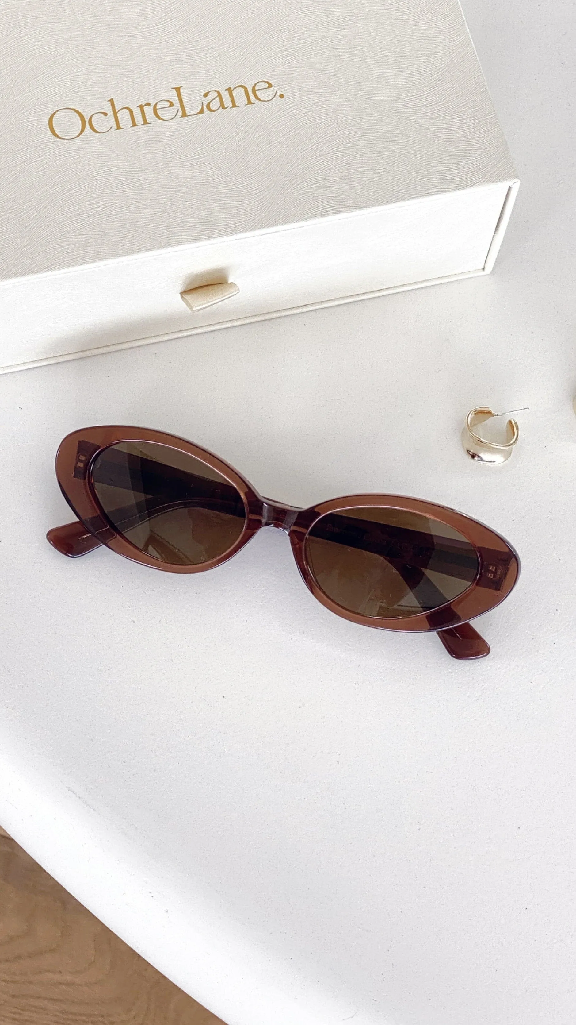 Ochre Lane Emerson Sunglasses - Cocoa sold by Billy J