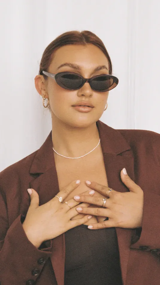 Ochre Lane Emerson Sunglasses - Cocoa sold by Billy J product image thumbnail 3