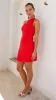 Cleo Mini Dress - Red sold by Billy J