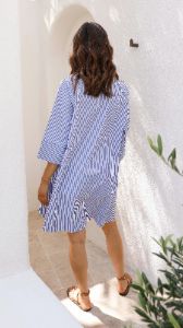 Byron Shirt - Blue Stripe sold by Billy J