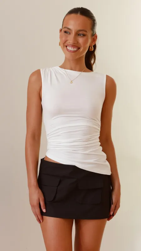 Faraday Top - White sold by Billy J