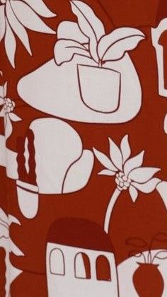 Ava Top - Brown/White Print sold by Billy J product image thumbnail 3