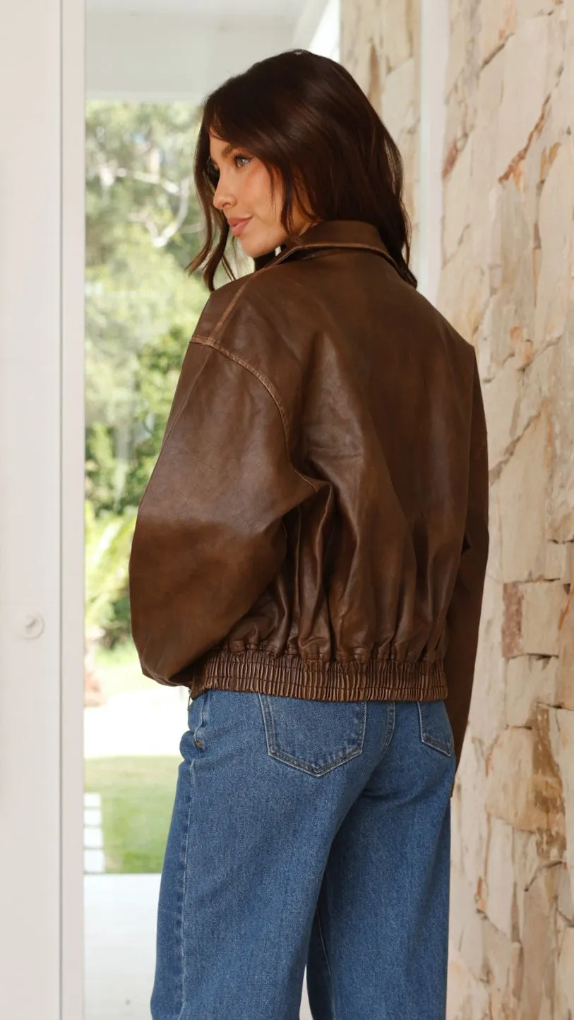 Jasper Jacket - Brown sold by Billy J product image thumbnail 2