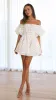 Malery Mini Dress - White sold by Billy J