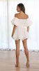 Malery Mini Dress - White sold by Billy J