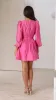 Charlotte Mini Dress - Pink sold by Billy J