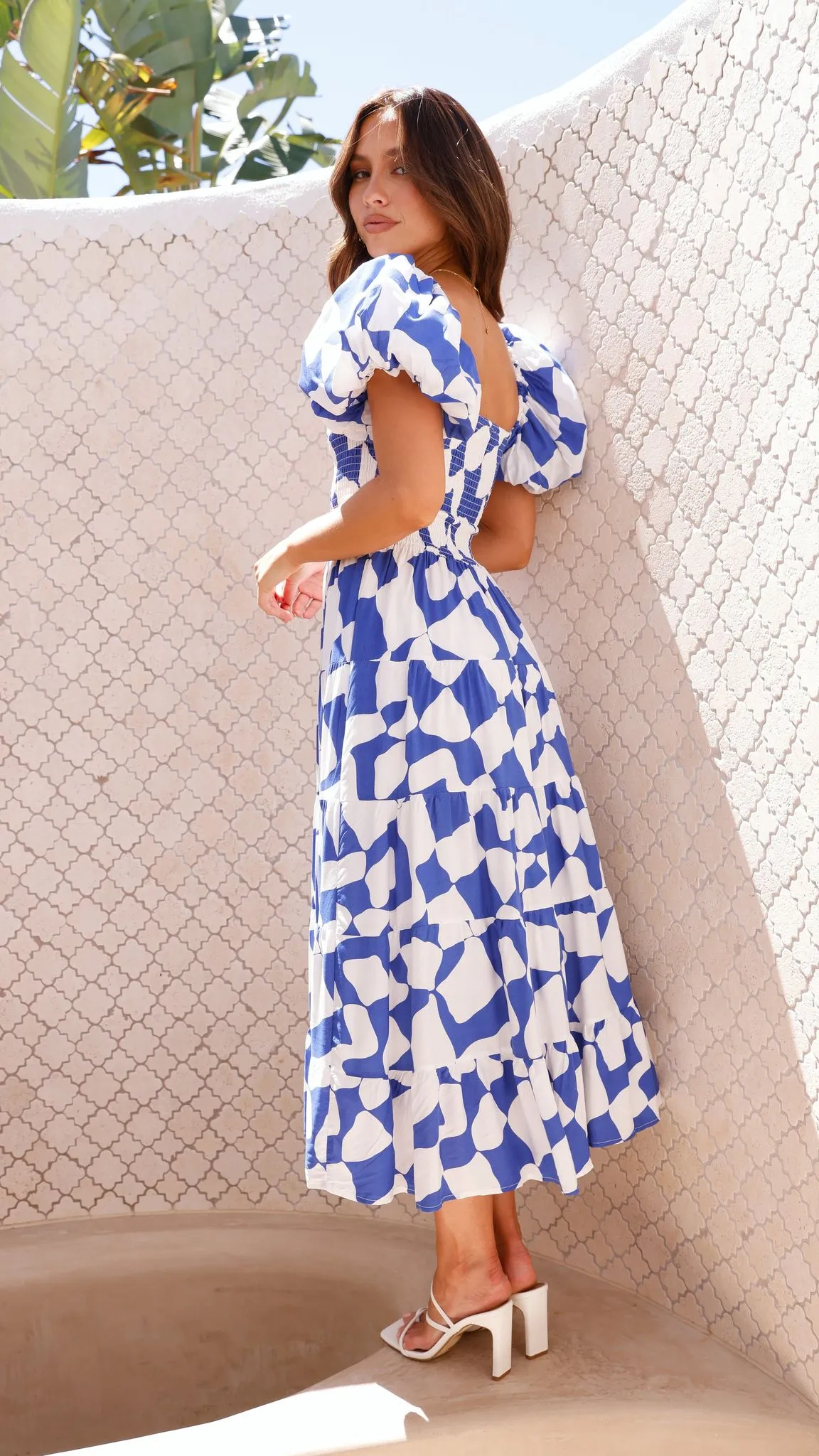 Bronty Maxi Dress - Blue sold by Billy J product image thumbnail 3