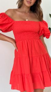 Chanel Mini Dress - Red sold by Billy J